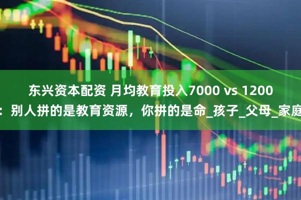 东兴资本配资 月均教育投入7000 vs 1200：别人拼的是教育资源，你拼的是命_孩子_父母_家庭